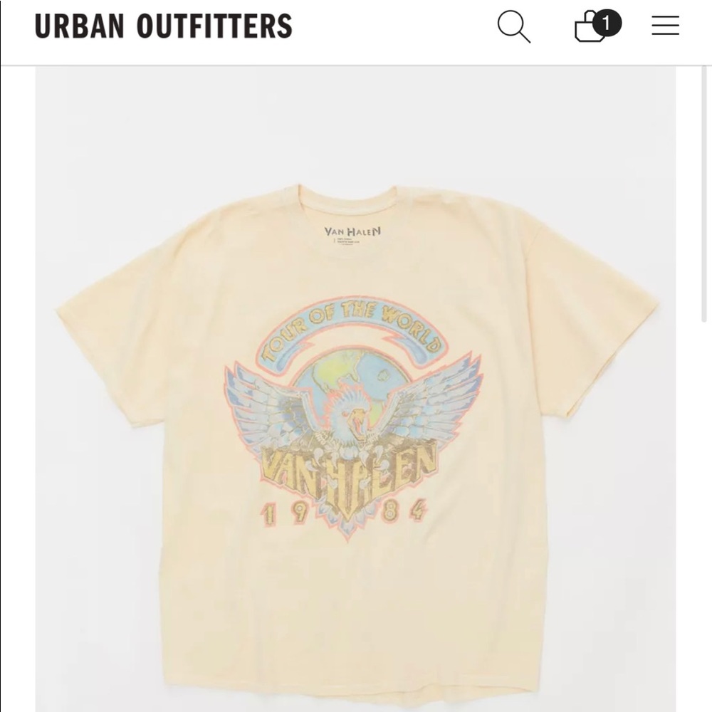 Urban outfitters Van Halen T-shirt